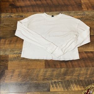 White shirt cropped